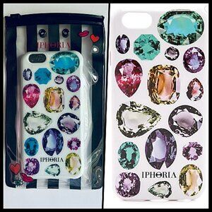 Free People White iPhone 6 6s Case with Gift Pouch